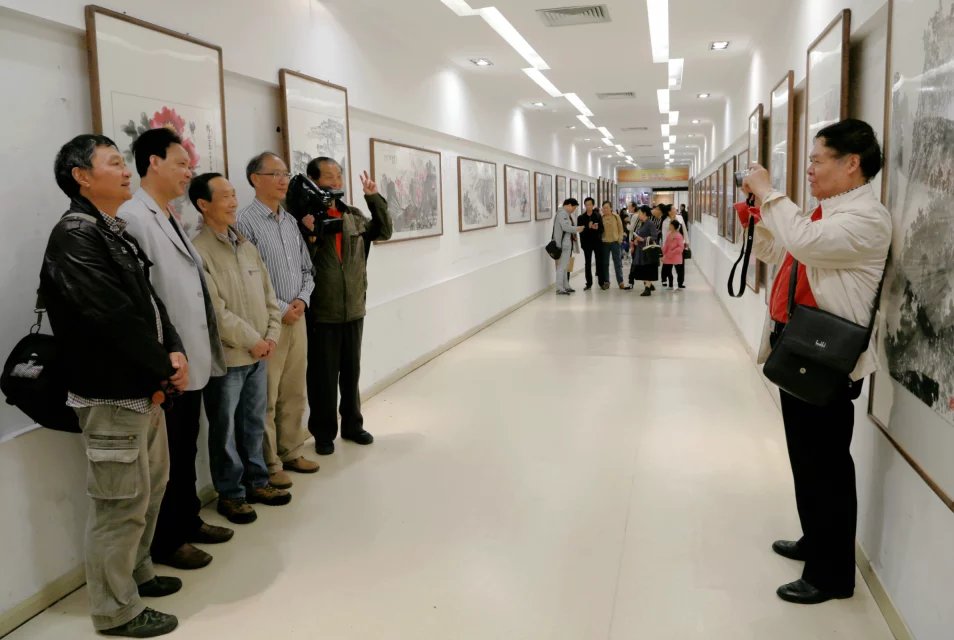 画家王小林中国画个人作品展-徽艺坊铁画设计大师