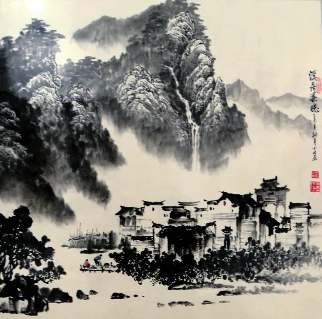 画家王小林中国画个人作品展-芜湖徽艺坊铁画设计大师