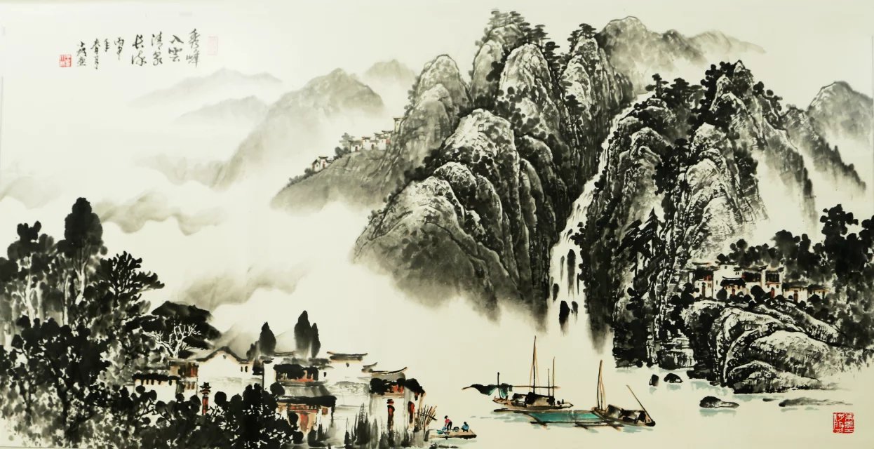 画家王小林中国画个人作品展-芜湖徽艺坊铁画设计大师