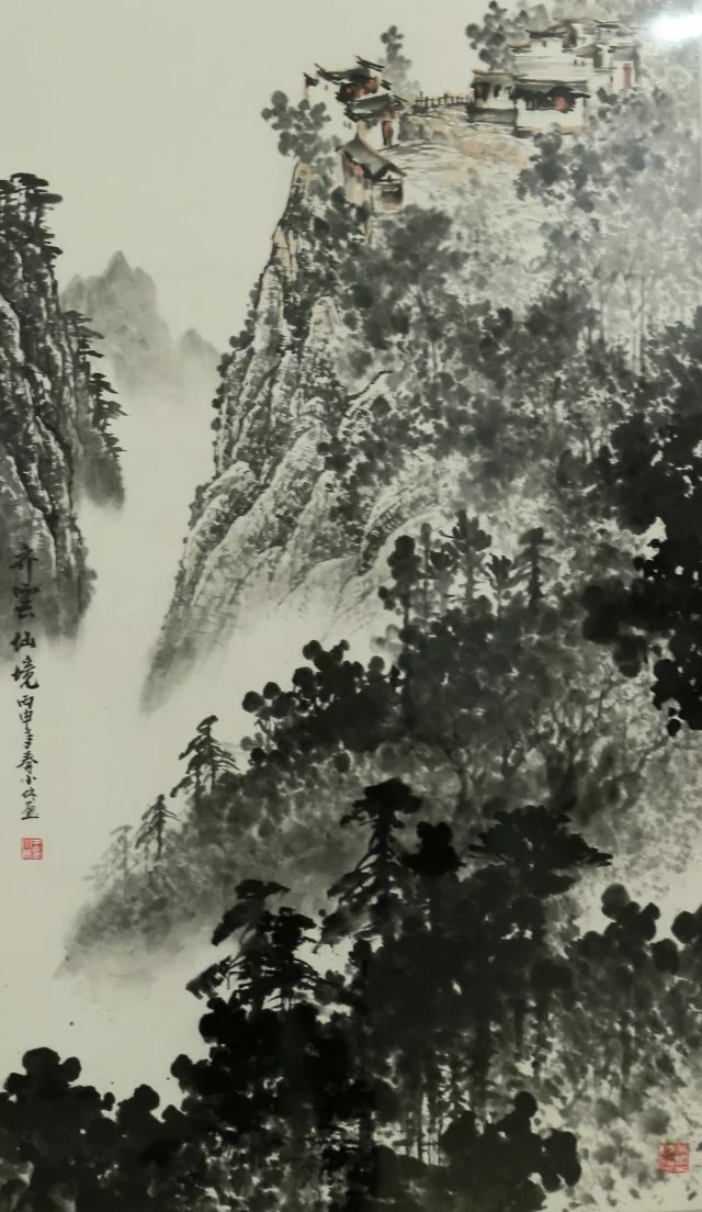画家王小林中国画个人作品展-芜湖徽艺坊铁画设计大师