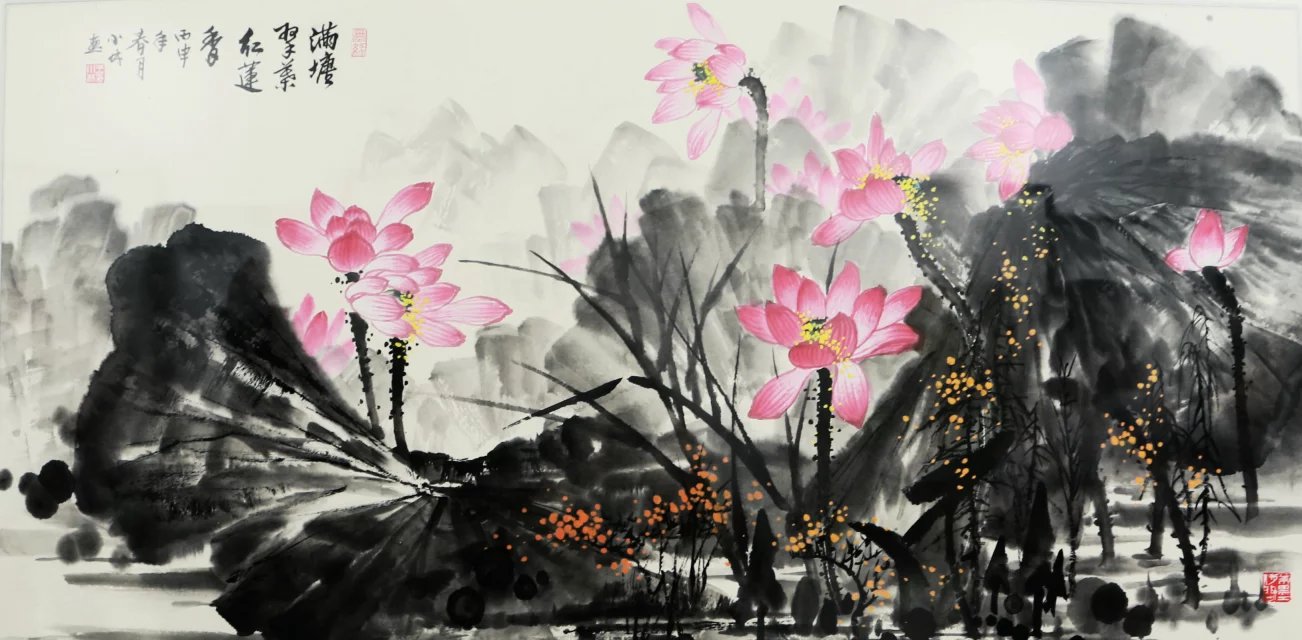 画家王小林中国画个人作品展-芜湖徽艺坊铁画设计大师