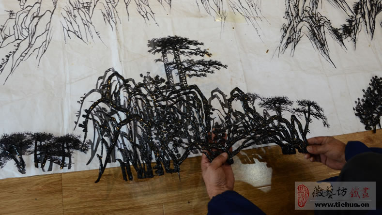 10 徽艺坊铁画壁画案例- 明光市人民医院 10 徽艺坊铁画壁画案例- 明光市人民医院