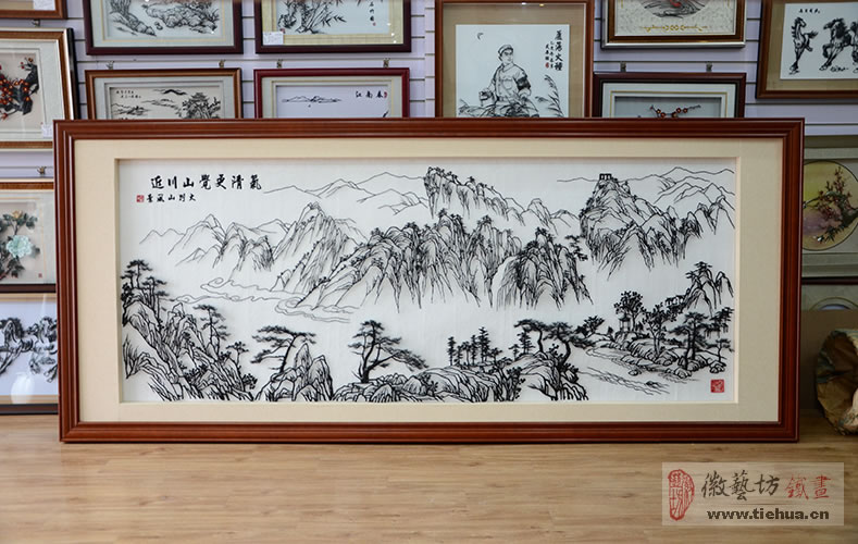14 徽艺坊铁画壁画案例-明光市人民医院 14 徽艺坊铁画壁画案例-明光市人民医院