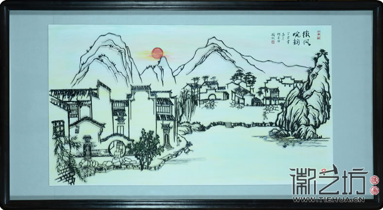 2017.3.6西安忆徽阁定制酒店装饰画完工交付10