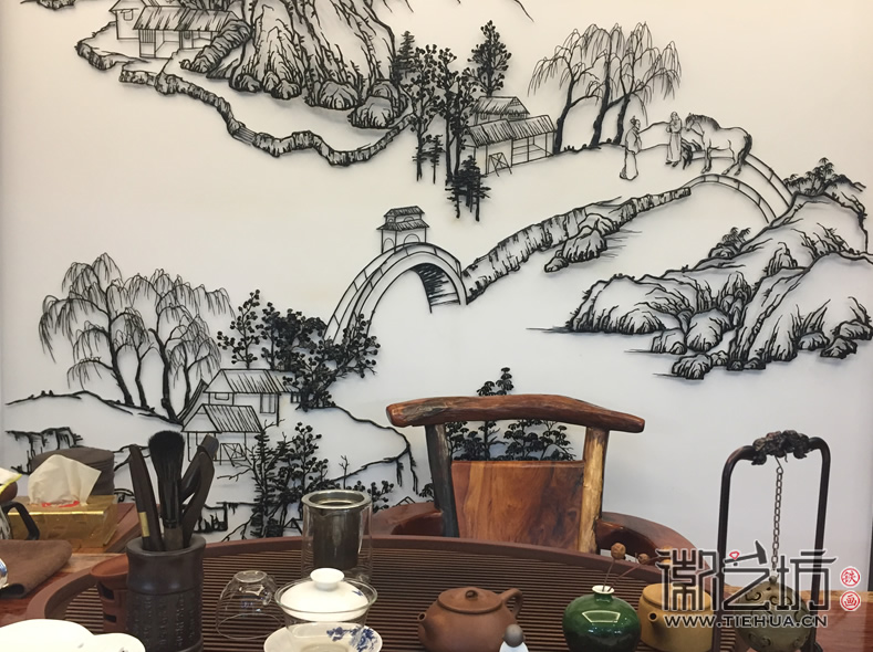 自然美钻茶室壁画2 自然美钻茶室壁画2