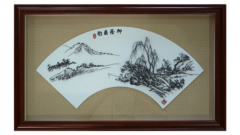 柳荫垂钓 柳荫垂钓