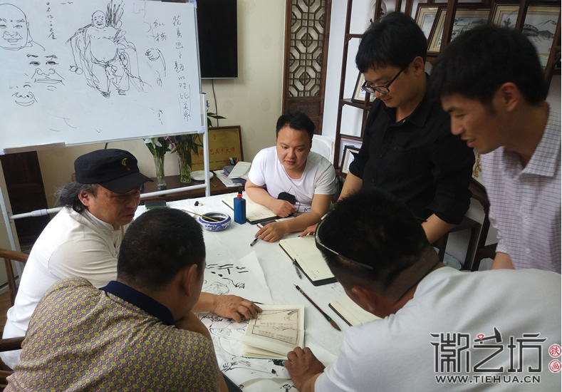 芜湖铁画知行社第六期课程报道12 芜湖铁画知行社第六期课程报道12