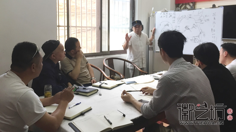 芜湖铁画知行社第六期课程报道6 芜湖铁画知行社第六期课程报道6