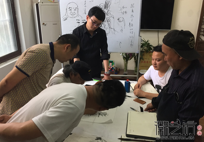 芜湖铁画知行社第六期课程报道5 芜湖铁画知行社第六期课程报道5