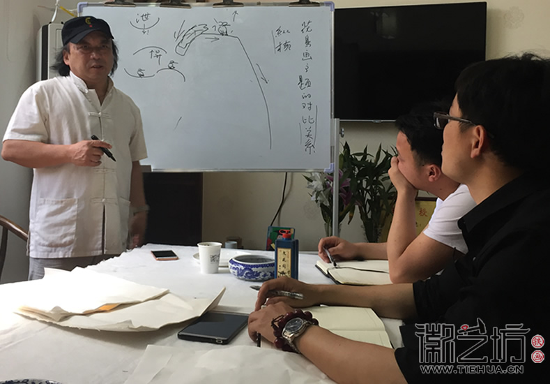 芜湖铁画知行社第六期课程报道8 芜湖铁画知行社第六期课程报道8