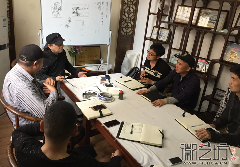 芜湖铁画知行社第五期课程报道1 芜湖铁画知行社第五期课程报道1