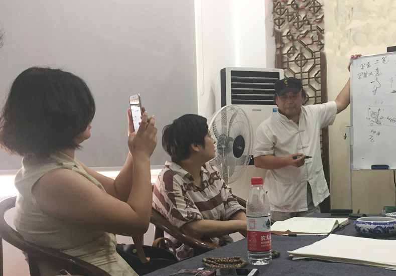 芜湖铁画知行社第十一期课程报道 (3) 芜湖铁画知行社第十一期课程报道 (3)