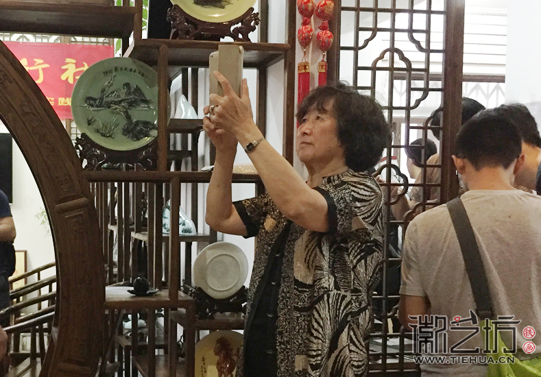 2017.6.13芜湖铁画人才培养培训班学员来徽艺坊参观学习12 2017.6.13芜湖铁画人才培养培训班学员来徽艺坊参观学习12