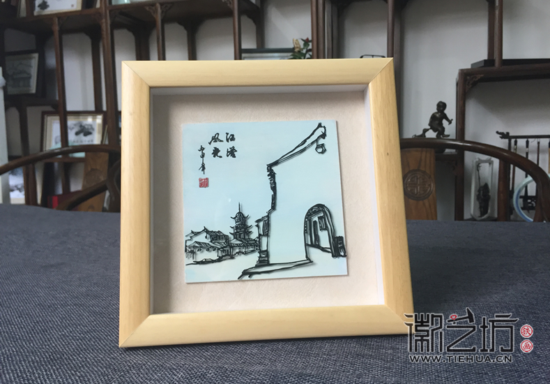 松木风徽派铁画小品摆台(2) 松木风徽派铁画小品摆台(2)