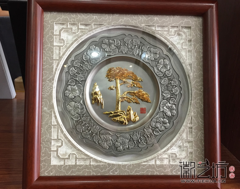 徽艺坊七月明星款铁画摆件1 徽艺坊七月明星款铁画摆件1