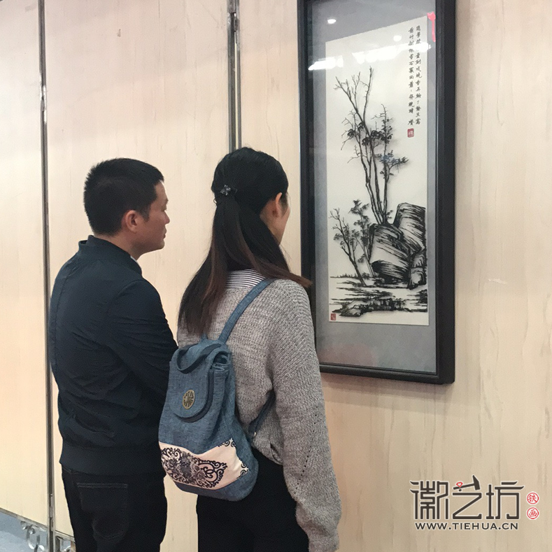 徽艺坊铁画参展合肥文博会 (6) 徽艺坊铁画参展合肥文博会 (6)