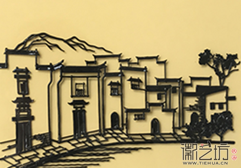 梦回徽州铁画尽显方圆智慧 (12) 梦回徽州铁画尽显方圆智慧 (12)