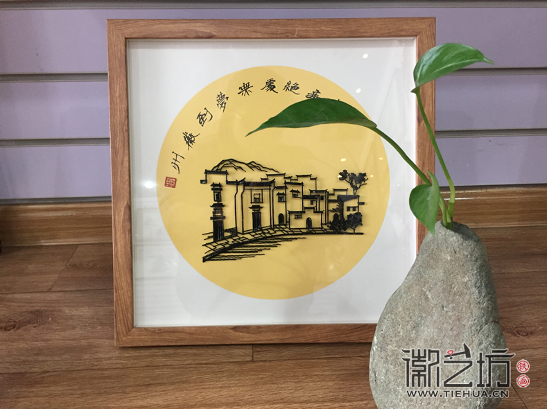 梦回徽州铁画尽显方圆智慧 (1) 梦回徽州铁画尽显方圆智慧 (1)