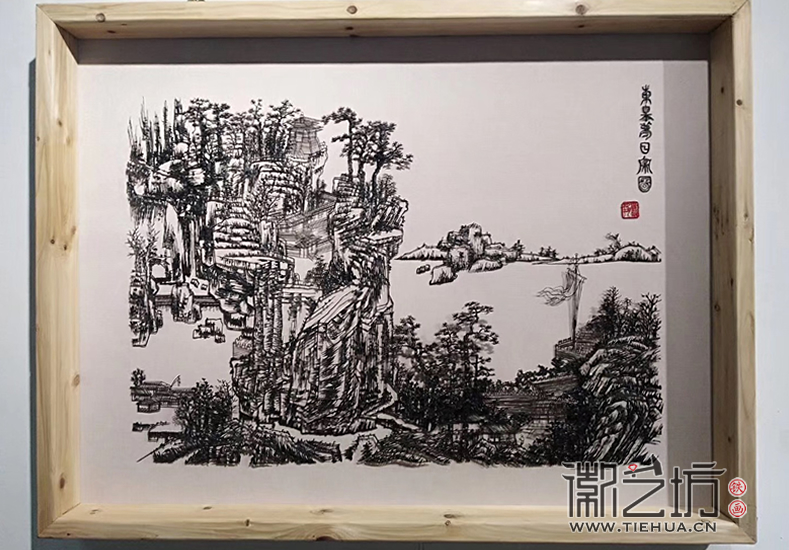 2017.10.17徽艺坊设计总监李伶带你一起走进“芜湖铁画艺术人才培养项目”学员结业作品展 (3) 2017.10.17徽艺坊设计总监李伶带你一起走进“芜湖铁画艺术人才培养项目”学员结业作品展 (3)