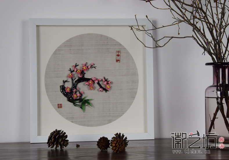 徽艺坊铁画新中式系列——春江花月夜 (1) 徽艺坊铁画新中式系列——春江花月夜 (1)