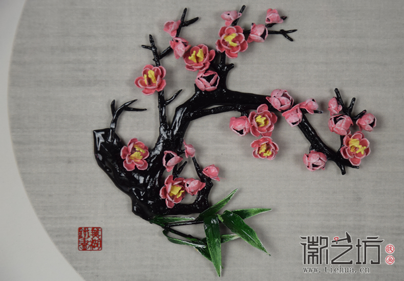徽艺坊铁画新中式系列——春江花月夜 (3) 徽艺坊铁画新中式系列——春江花月夜 (3)
