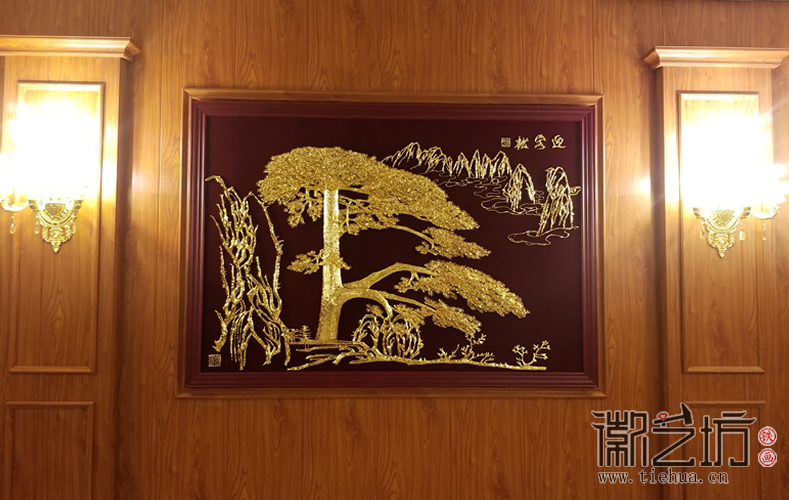 宇培国际彩绘浮雕铁画效果图 (1) 宇培国际彩绘浮雕铁画效果图 (1)