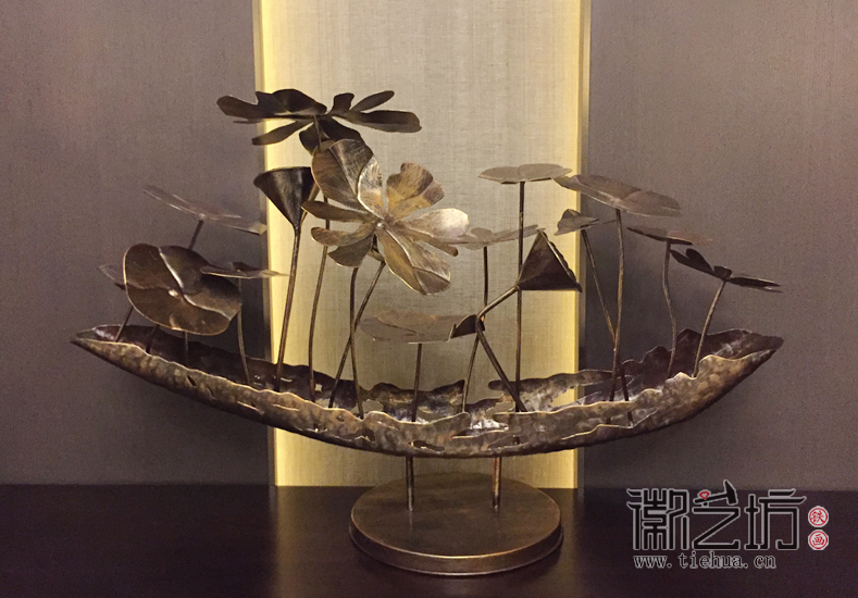 芜湖万达嘉华酒店铁艺摆台2 芜湖万达嘉华酒店铁艺摆台2
