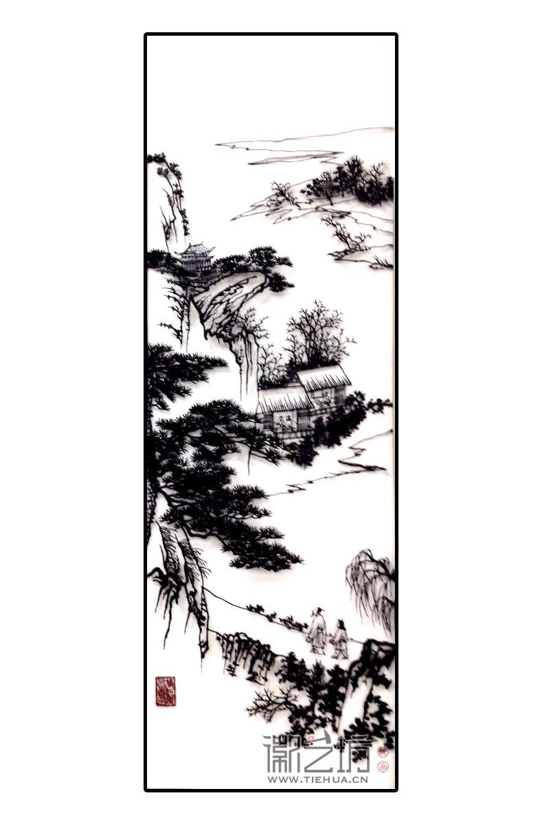 铁画老艺人颜昌贵作品2 铁画老艺人颜昌贵作品2