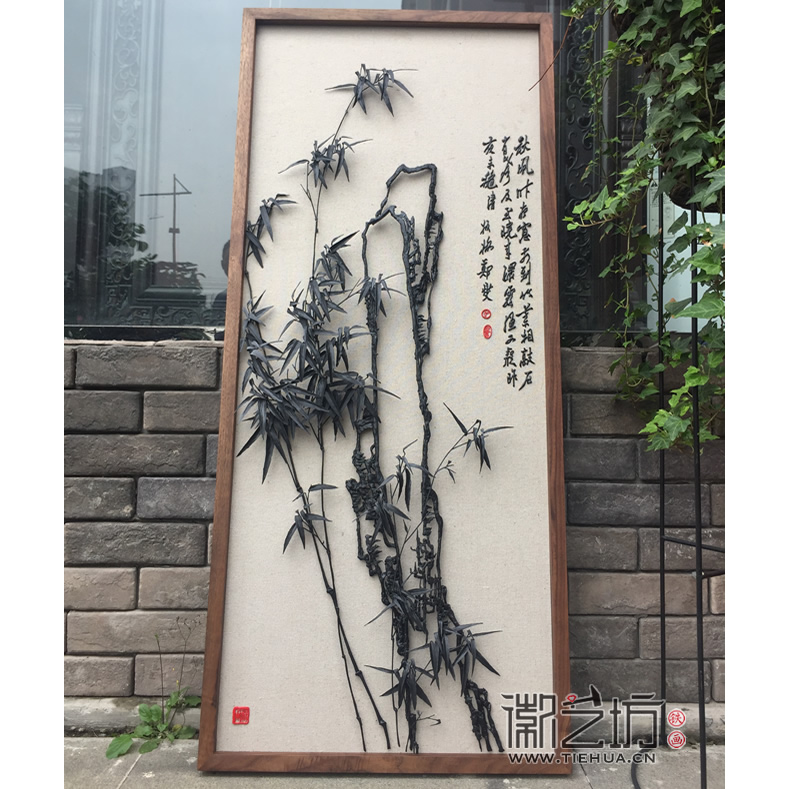 徽艺坊铁画现代极简风格作品 (1) 徽艺坊铁画现代极简风格作品 (1)