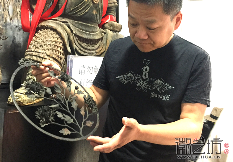 远方美术馆郑兵老师对芜湖铁画的几点看法 (1) 远方美术馆郑兵老师对芜湖铁画的几点看法 (1)
