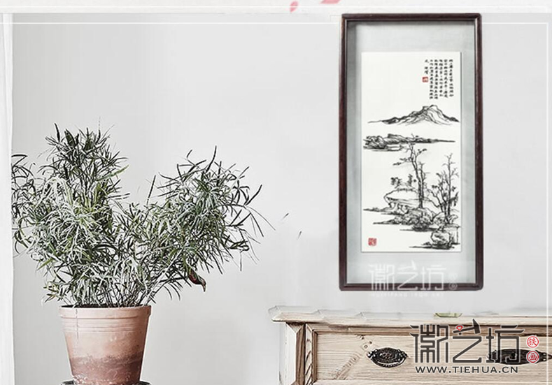 倪瓒山水徽艺坊铁画艺人李强作品 倪瓒山水徽艺坊铁画艺人李强作品
