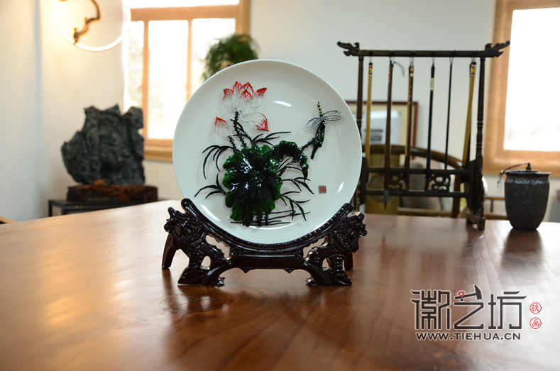 徽艺坊铁画-瓷盘系列 (1) 徽艺坊铁画-瓷盘系列 (1)