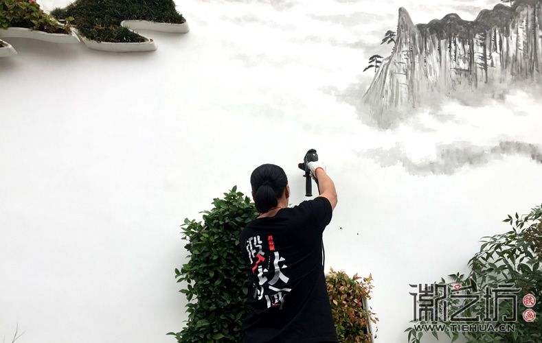 徽艺坊定制合肥明光路地铁站出口景观墙铁画 (18) 徽艺坊定制合肥明光路地铁站出口景观墙铁画 (18)