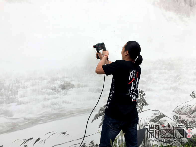 徽艺坊定制合肥明光路地铁站出口景观墙铁画 (24) 徽艺坊定制合肥明光路地铁站出口景观墙铁画 (24)